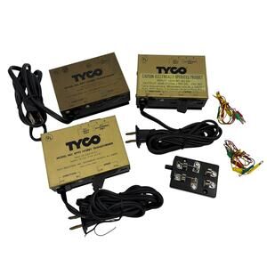 Tyco HO Scale Hobby Transformer Power Pack Lot Models 899V & 899T Tested